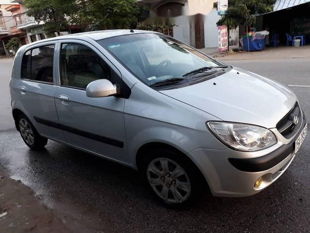 Bán ô tô Hyundai Getz sản xuất 2010, màu bạc  