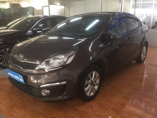 Bán xe Kia Rio 1.4 AT năm sản xuất 2015, màu nâu