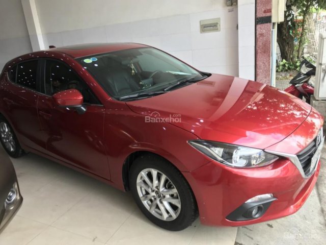 Bán Mazda 3 1.5AT HB 2015, đúng chất, màu đỏ, biển TP, giá TL, hỗ trợ góp