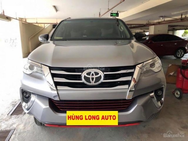 Bán Toyota Fortuner 2.7V 4x2 AT đời 2017, màu bạc, nhập khẩu nguyên chiếc  