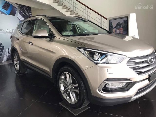 Bán Hyundai Santa Fe 2018 - Hyundai Giải Phóng, KM cực cao, hỗ trợ trả góp LH để ép giá: 0989278111