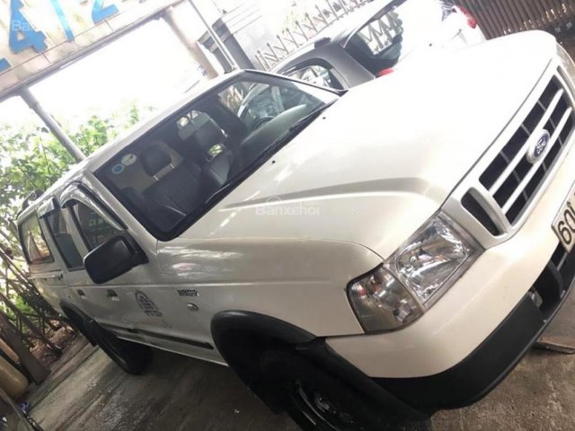 Bán xe Ford Ranger XL 4x4 MT đời 2006, màu trắng, xe liên doanh công ty nước ngoài