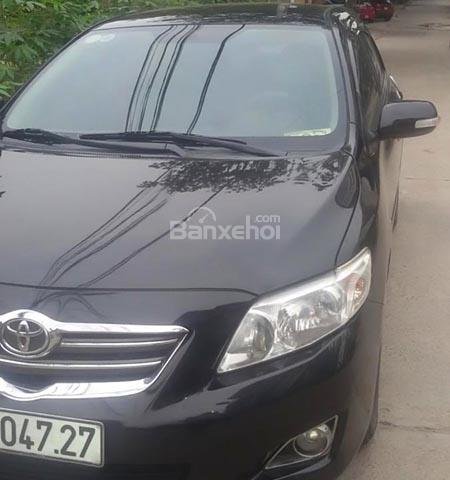 Bán Toyota Corolla năm 2008, màu đen số sàn