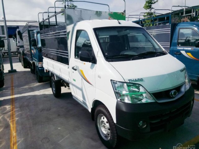 Bán xe tải 990 kg Thaco Towner 990, mui bạt màu trắng - LH: 0898159137 gặp Vũ