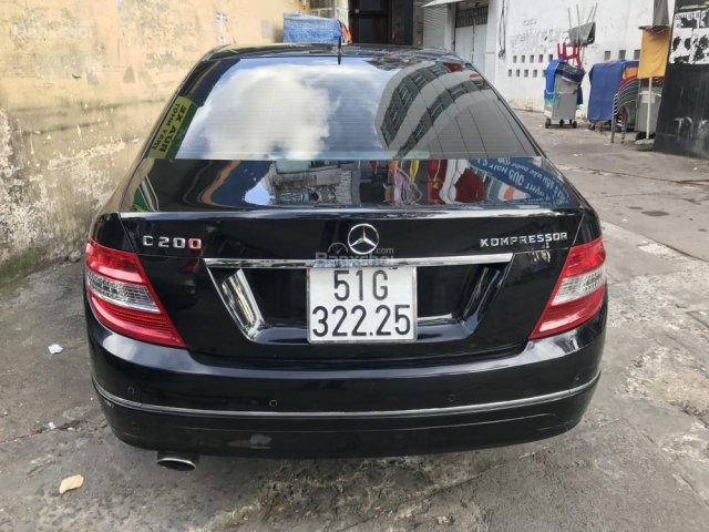 Bán xe Mercedes C200 năm sản xuất 2007, màu đen