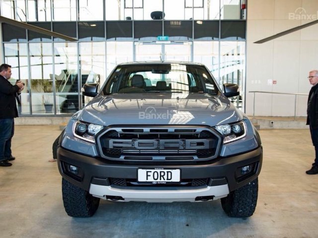 Bán Ford Ranger Raptor sản xuất 2018, màu bạc, nhập khẩu nguyên chiếc