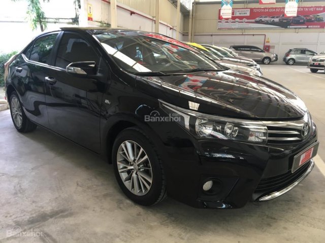 Bán xe Altis 1.8G đời 2014 màu đen, trả góp