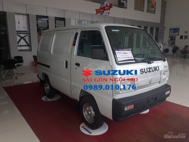 Bán Suzuki Blind Van 2018, giá chỉ 293 triệu tặng 100% phí trước bạ