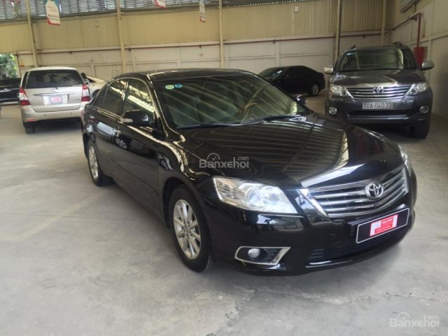 Bán xe Camry 2.4G đời 2011, màu đen