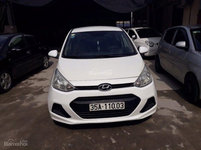 Bán Hyundai i10 đời 2014, số sàn, màu trắng. Đẹp không lỗi