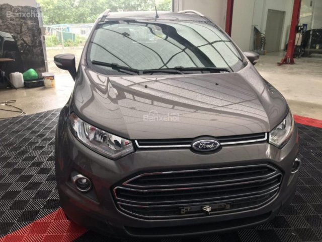 Bán xe Ford EcoSport Titanium 1.5 AT 2015, màu nâu, 530tr