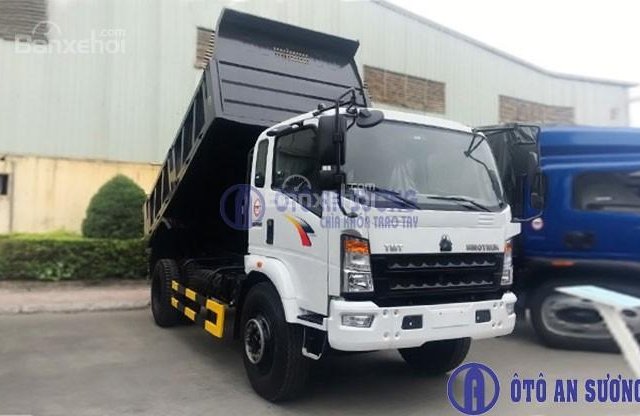 Bán xe ben Cửu Long 6t5 Sinotruk 4.9 khối trả trước 42 triệu đồng hỗ trợ 90%