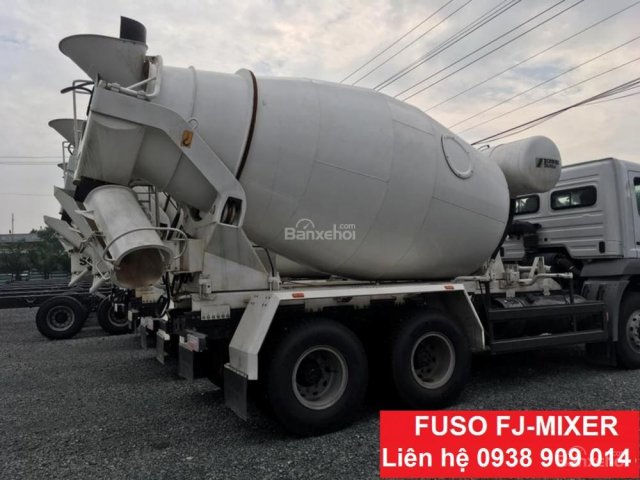 Bán xe Mitsubishi Fuso Fj-Mixer xe bồn trộn bê tông Nhật Bản tại Tiền Giang, Long An, Bến Tre