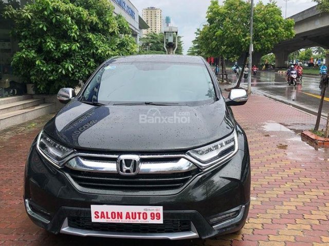 Bán Honda CR V L 1.5 turbo đời 2018, màu đen, nhập khẩu nguyên chiếc