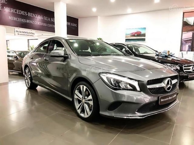 Cần bán gấp Mercedes CLA 200 năm 2017, màu xám, nhập khẩu nguyên chiếc chính chủ