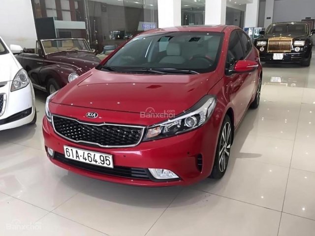 Bán Kia Cerato 1.6 AT năm 2018, màu đỏ