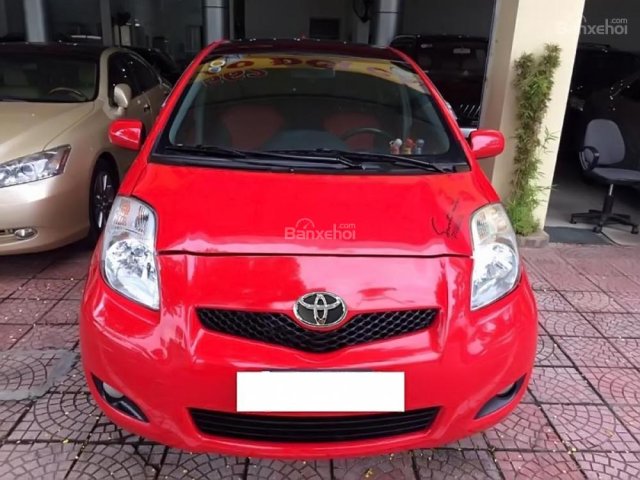 Bán ô tô Toyota Yaris 1.3 AT đời 2008, màu đỏ, nhập khẩu Nhật Bản 