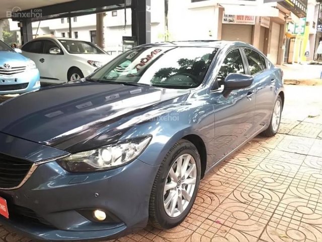 Cần bán lại xe Mazda 6 2.0 AT năm sản xuất 2014, màu xanh lam 