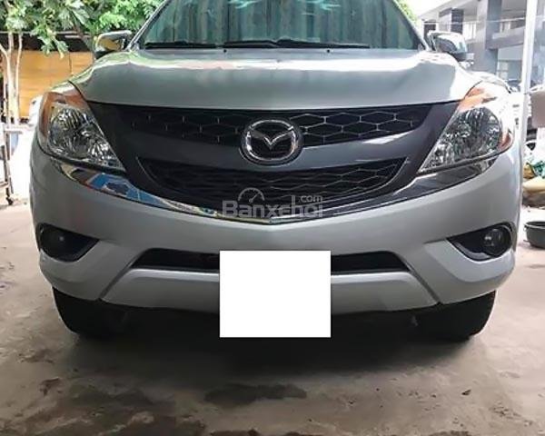 Bán Mazda BT 50 2.2L 4x4 MT 2015, màu bạc, nhập khẩu nguyên chiếc như mới 