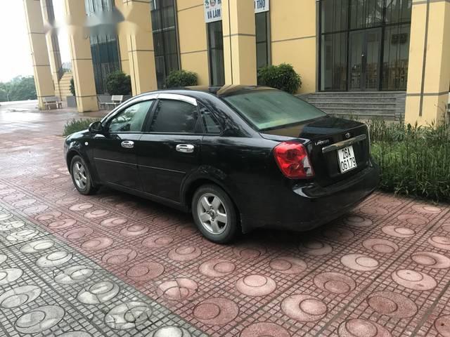 Bán ô tô Daewoo Lacetti 2009, màu đen chính chủ, giá 190tr