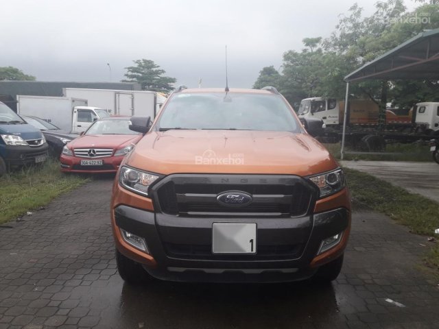 Cần bán xe Ford Ranger Wildtrak 2.2 sản xuất 2016, màu cam