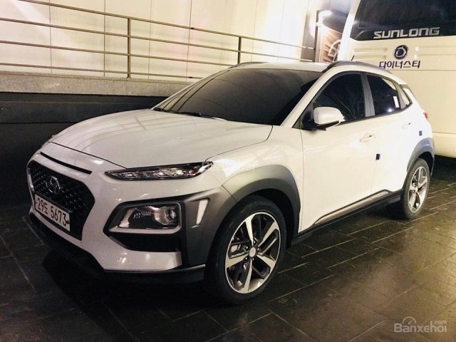 Bán Hyundai Kona 2018, màu trắng, góp 90%xe, siêu rẻ, LH Ngọc Sơn 0911.377.773