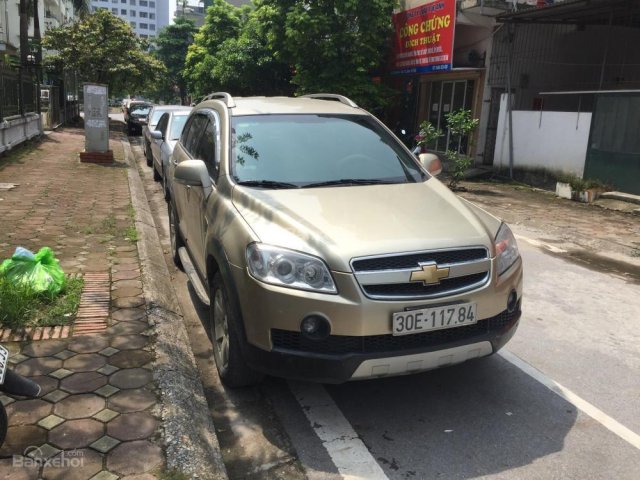 Bán xe Chevrolet Captiva LTZ năm 2007, màu vàng