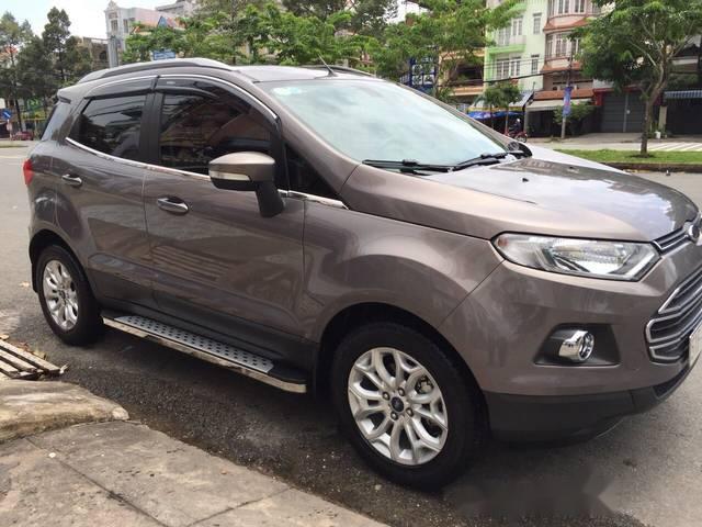 Bán xe Ford EcoSport 1.5AT Titanium 2016, màu nâu xe gia đình 