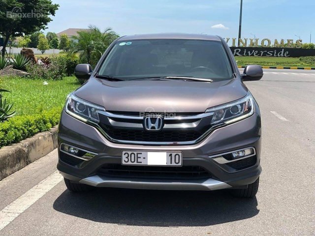 Bán Honda CR V 2.4AT sản xuất năm 2016, màu nâu, nhập khẩu nguyên chiếc, giá chỉ 935 triệu