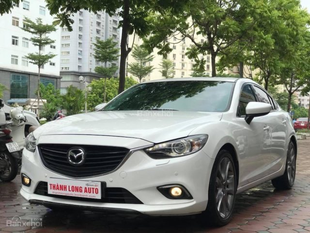 Bán Mazda 6 2.5 AT sản xuất 2016, màu trắng