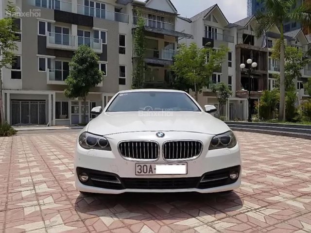 Cần bán gấp BMW 5 Series 520i đời 2015, màu trắng, xe nhập như mới