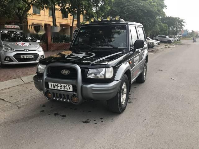 Bán ô tô Hyundai Galloper sản xuất năm 2003, màu đen