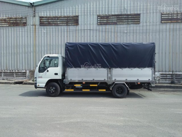 Bán xe tải Isuzu 1T9 QKR đời 2018 thùng mui bạt bửng nhôm