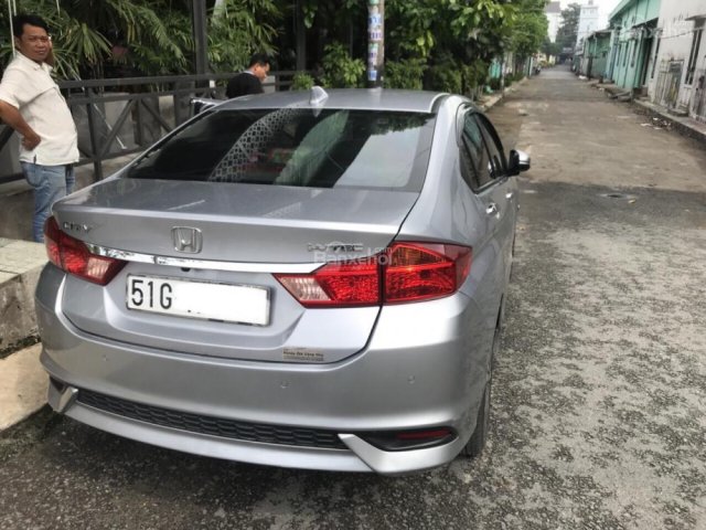 Bán Honda City 1.5CVT 2017, màu bạc, giá thương lượng, hỗ trợ góp