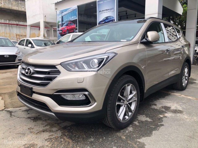 Bán Santafe 2.4 AT full xăng , khuyến mãi 180 triệu