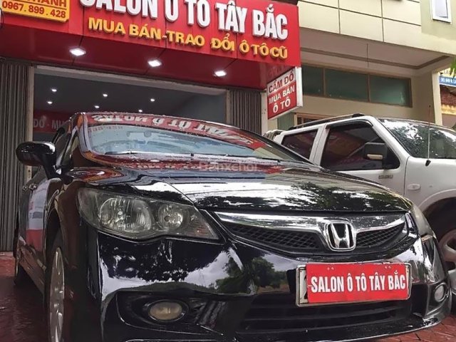 Cần bán lại xe Honda Civic 1.8 MT sản xuất 2010, màu đen, giá 365tr