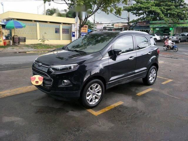 Bán Ford EcoSport Titanium 1.5 AT 2016, màu đen, giá tốt