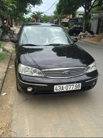 Cần bán xe Ford Laser 2005, màu đen xe gia đình, giá chỉ 260 triệu