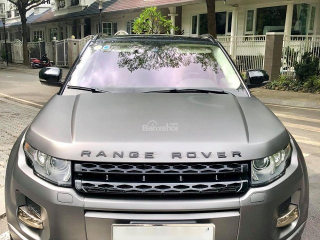 Cần bán Range Rover Evoque Model 2012 Prestige màu Loire Blue (đang dán đen nhám) full options