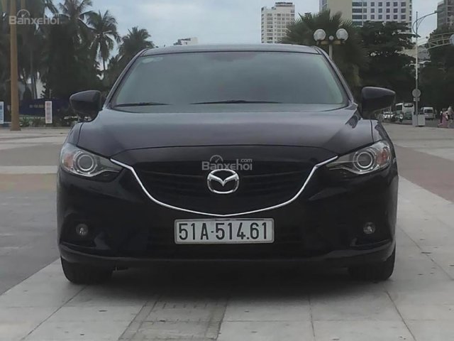 Bán Mazda 6 2.0AT đời 2013, màu đen, nhập khẩu