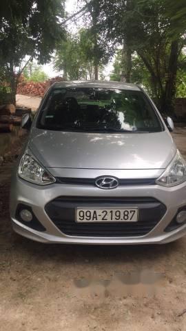 Bán Hyundai Grand i10 năm 2014, màu bạc, nhập khẩu nguyên chiếc chính chủ 