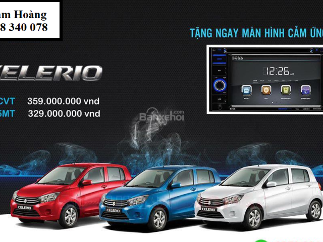 Suzuki giá rẽ Celerio 5 chỗ nhập khẩu chỉ cần 5tr5 là đã có xe Suzuki Đồng Nai