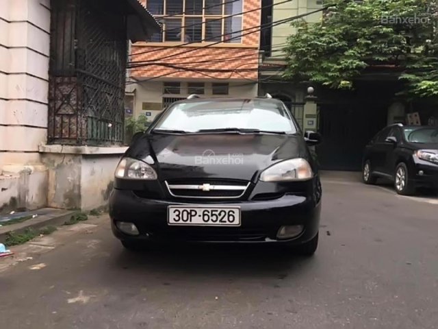 Cần bán xe Chevrolet Vivant CDX AT 2009, màu đen  