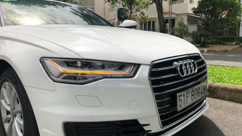 Bán Audi A6 1.8 AT đời 2015, màu trắng, nhập khẩu  