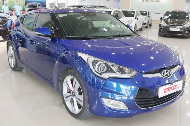 Cần bán gấp Hyundai Veloster 1.6AT đời 2011, màu xanh lam, nhập khẩu Hàn Quốc 

