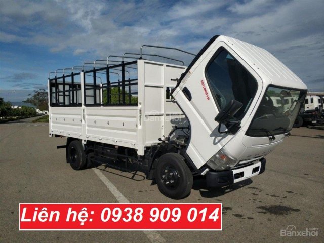 Bán xe tải Mitsubishi Fuso Canter 4.99 tải 2,2 tấn đời 2018 mới nhất Euro 4 tại Thaco Long An, Tiền Giang, Bến Tre