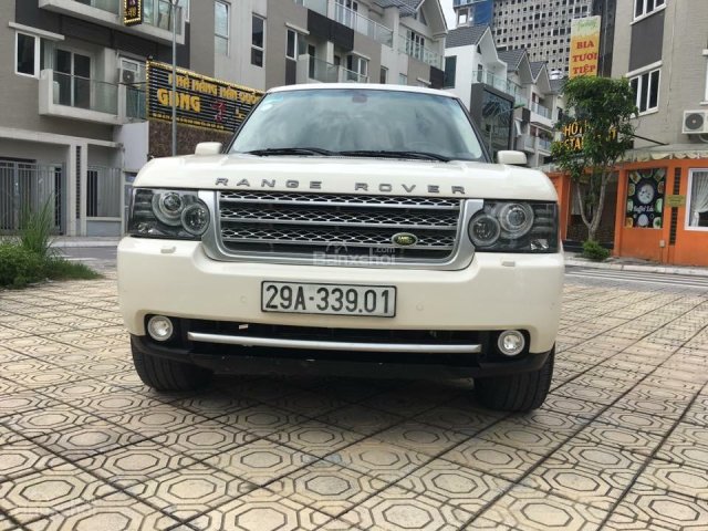 Bán LandRover Range Rover Super Charged 4.2 năm sản xuất 2008, màu trắng, xe nhập