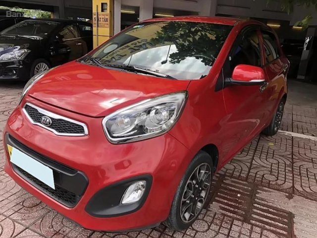 Bán Kia Picanto S 1.25 AT 2014, màu đỏ số tự động