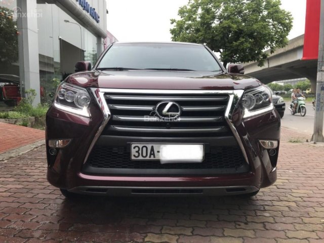 Bán Lexus GX460 sản xuất 2015, xe đẹp, đủ đồ, màu đỏ đun cực đẹp