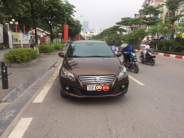 Bán xe Suzuki Ciaz 1.4AT sản xuất 2016, màu xám, nhập khẩu nguyên chiếc chính chủ, giá tốt